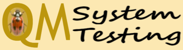 QM System Testing Logo